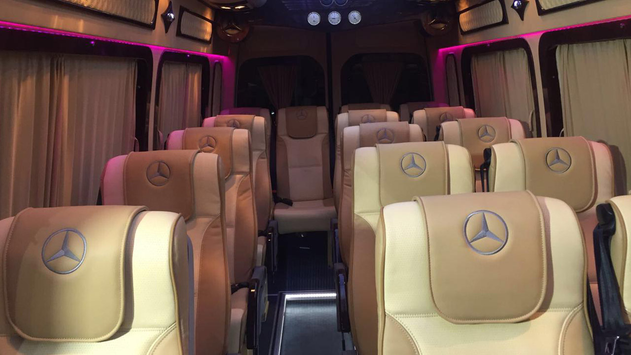 Mercedes Sprinter LUX 18 seats full
